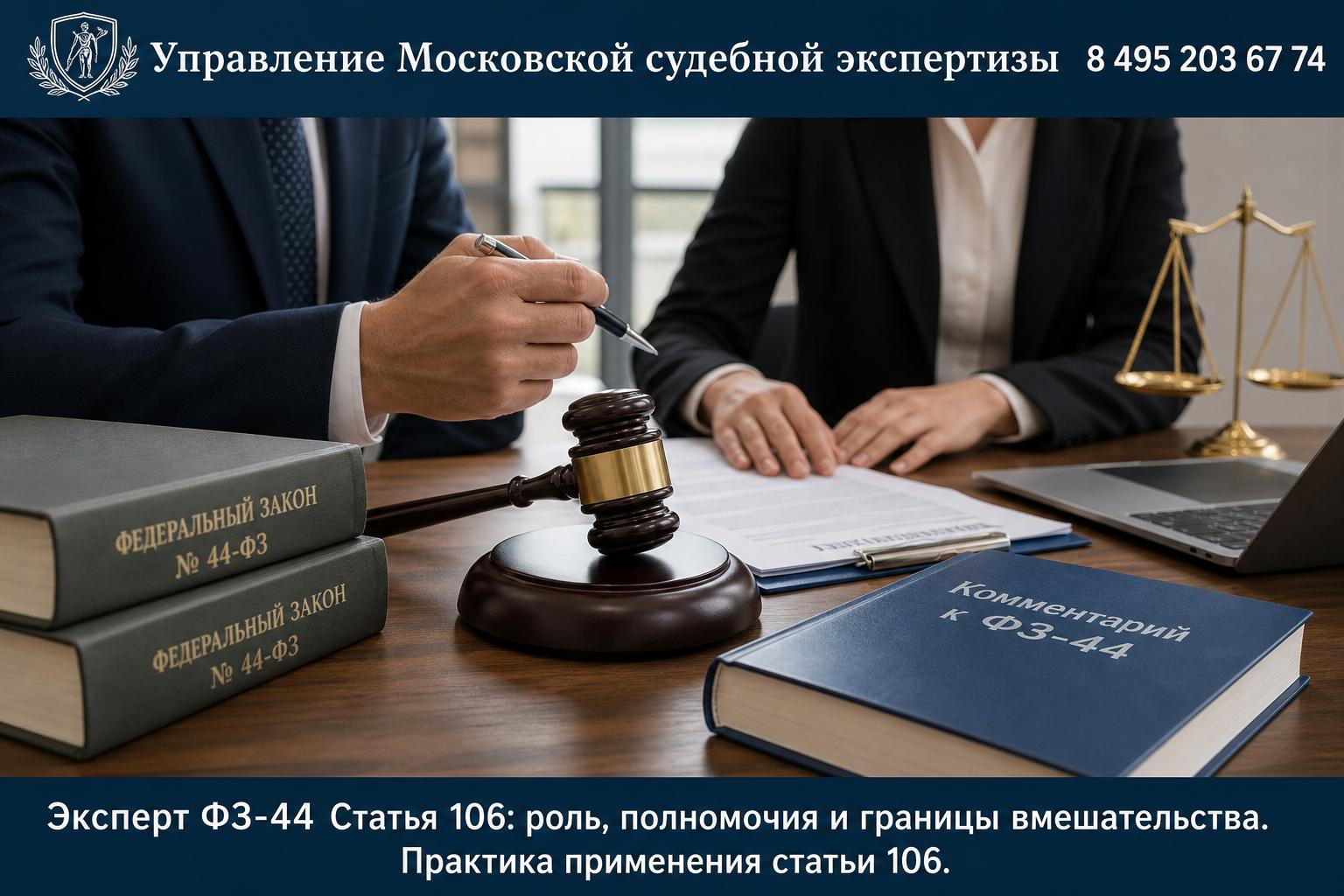 Эксперт ФЗ-44 Статья 106: роль, полномочия и границы вмешательства Эксперт ФЗ-44 Статья 106: роль, полномочия и границы вмешательства