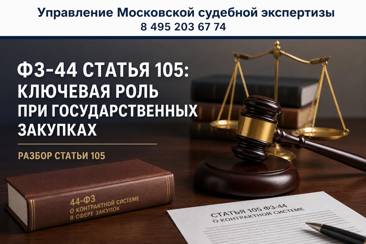 Эксперт ФЗ-44 Статья 105: ключевая роль при государственных закупках Эксперт ФЗ-44 Статья 105: ключевая роль при государственных закупках