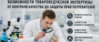 Возможности товароведческой экспертизы