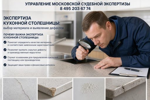 Экспертиза кухонной столешницы