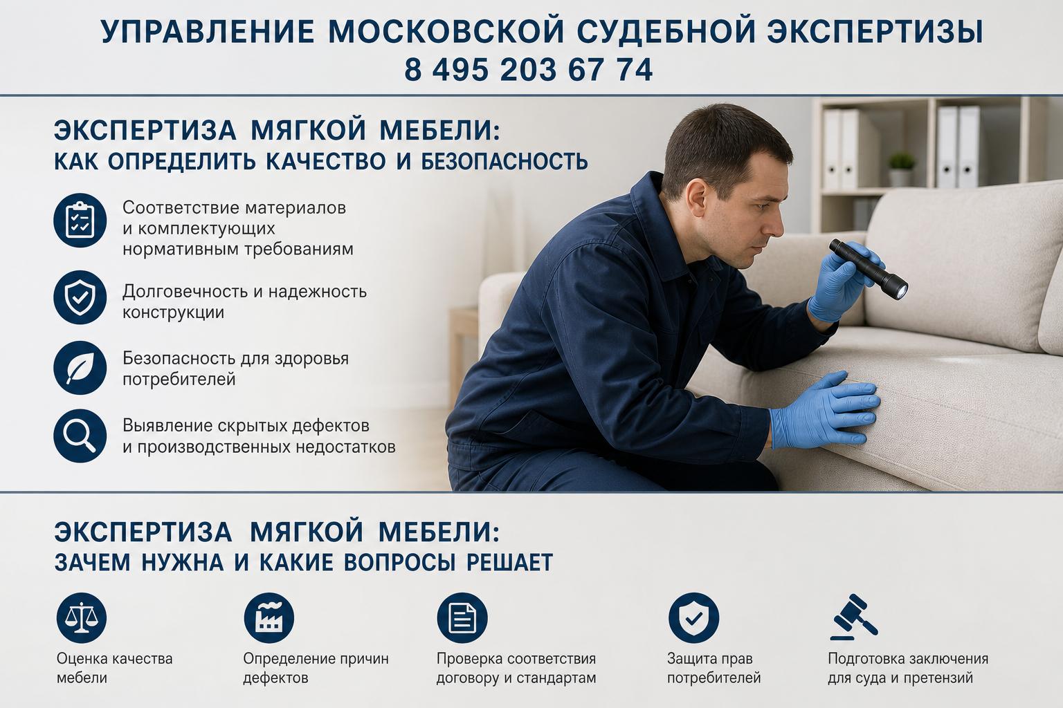 Экспертиза мягкой мебели: зачем нужна и какие вопросы решает Экспертиза мягкой мебели: зачем нужна и какие вопросы решает