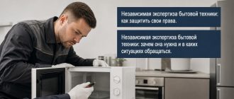 Независимая экспертиза бытовой техники