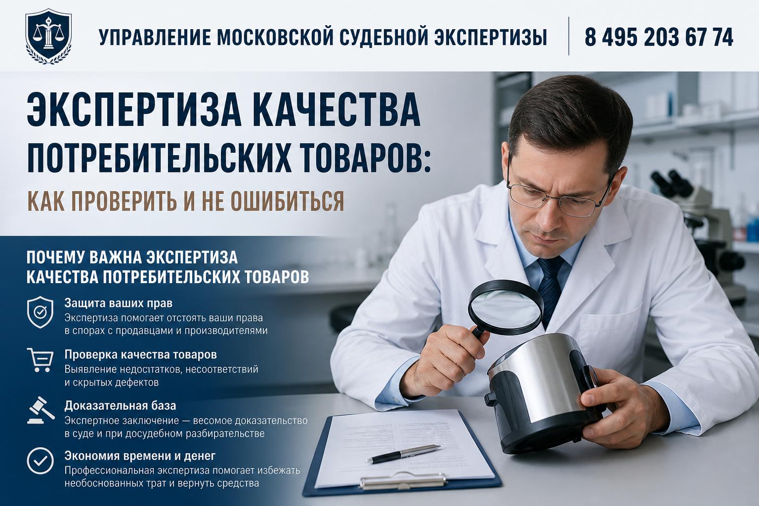 Почему важна экспертиза качества потребительских товаров Почему важна экспертиза качества потребительских товаров