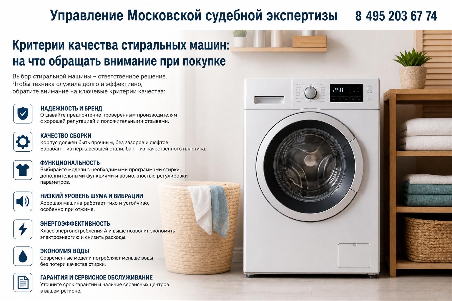 Основные критерии качества стиральных машин Основные критерии качества стиральных машин