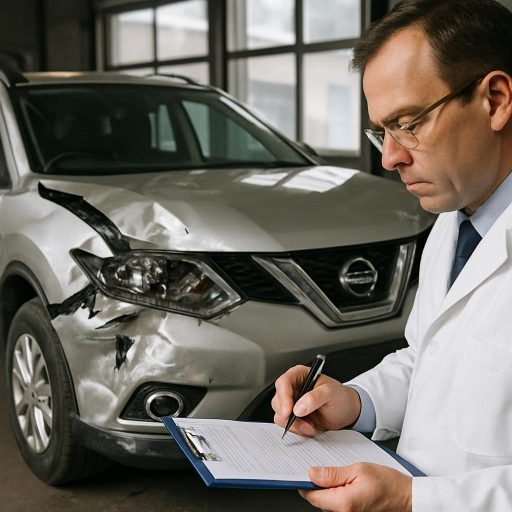 Судебная экспертиза автомобиля Nissan