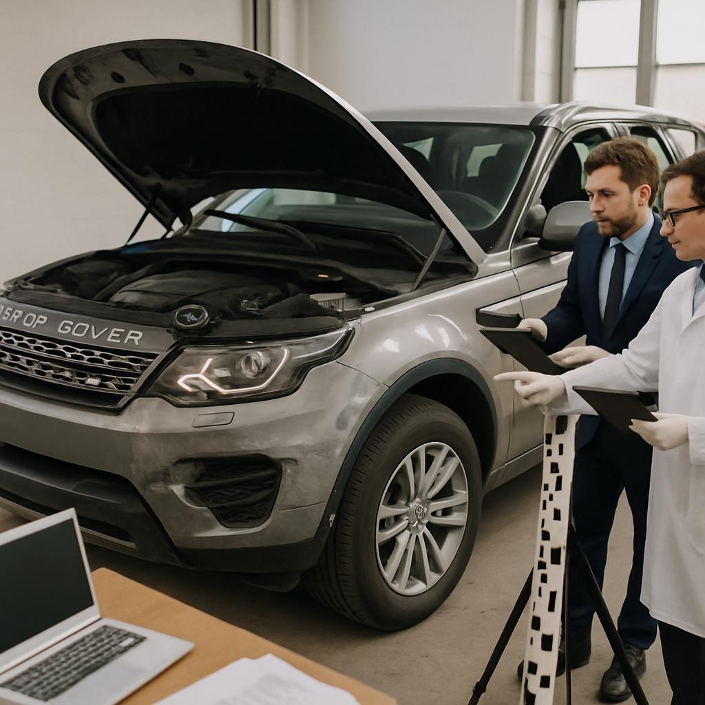 Основные задачи судебной экспертизы автомобиля Land Rover Основные задачи судебной экспертизы автомобиля Land Rover