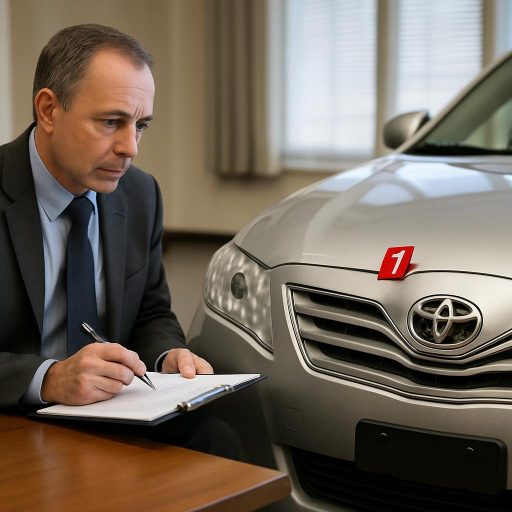 Судебная экспертиза автомобиля Toyota