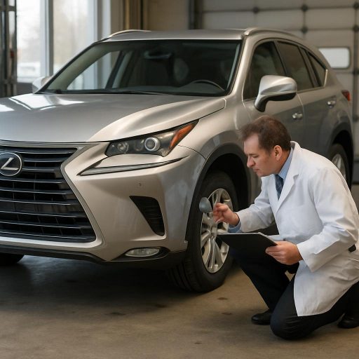 Судебная экспертиза автомобиля Lexus