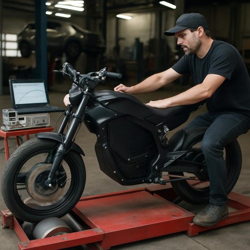 Проверка мощности двигателя и предельной скорости электробайка