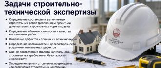 Задачи строительно-технической экспертизы