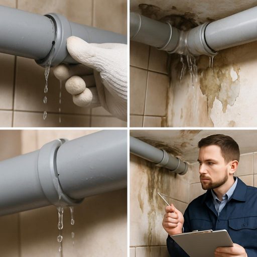 Экспертиза залива: пластиковая труба