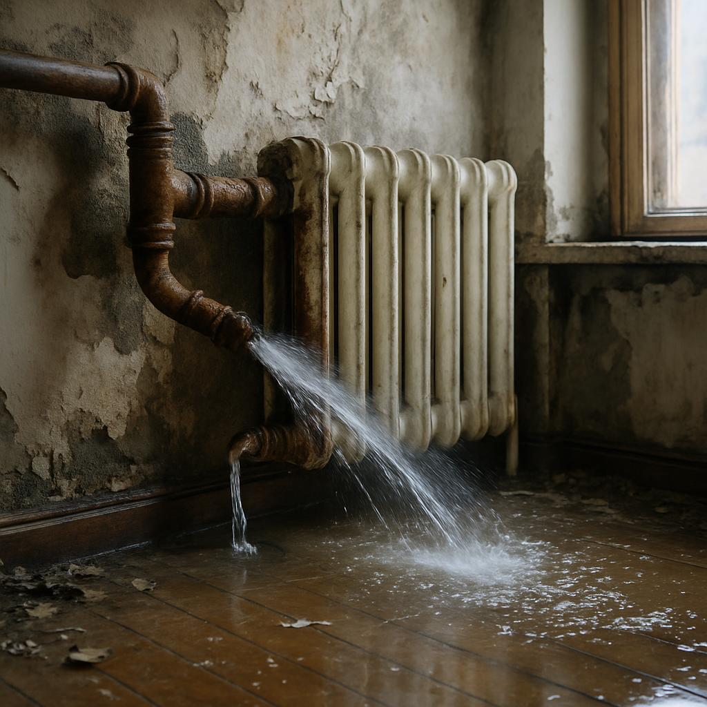 Экспертиза залива: прорыв трубы отопления — почему это важно Экспертиза залива: прорыв трубы отопления — почему это важно