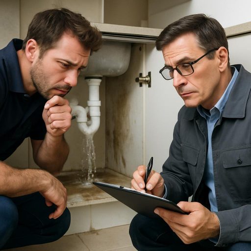 Экспертиза залива: проверить качество работ сантехника