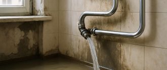 Экспертиза залива: причины и последствия прорыва трубы полотенцесушителя