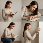 Как установить позу, в которой была выполнена рукопись