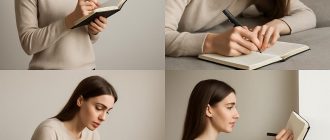 Как установить позу, в которой была выполнена рукопись