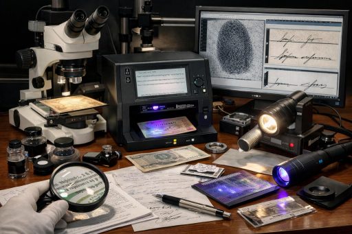 Технико-криминалистическая экспертиза документов (ТКЭД): методы и практика