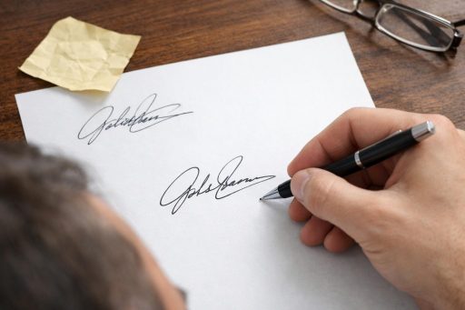 Подделка подписи: копирование по памяти — как это происходит