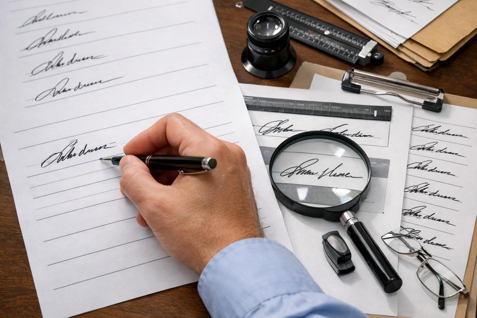 Что такое экспертиментальные образцы подписи: определение и назначение