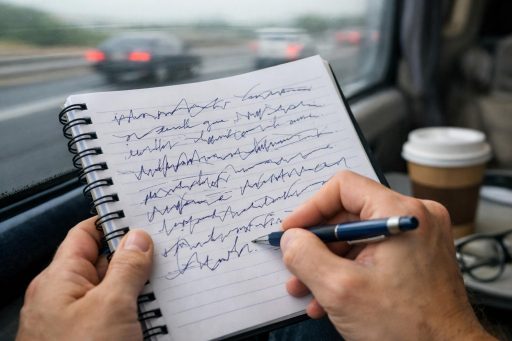 Как установить, была ли рукопись выполнена в движущемся транспорте и в темноте