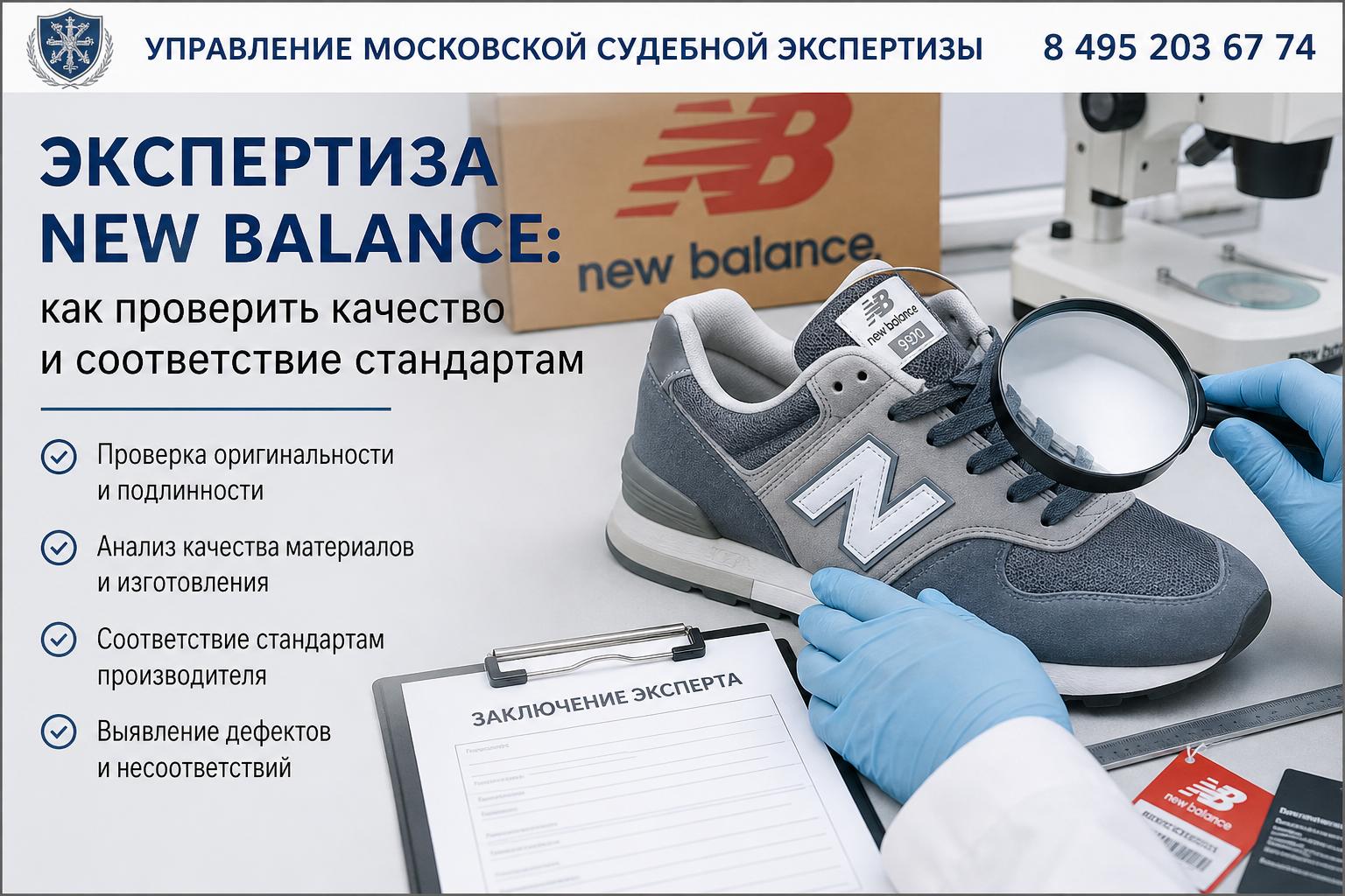 Экспертиза New Balance: проверяем качество и соответствие стандартам Экспертиза New Balance: проверяем качество и соответствие стандартам