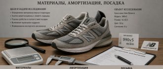Полная экспертиза кроссовок New Balance